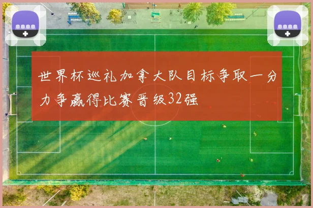 世界杯巡礼加拿大队目标争取一分力争赢得比赛晋级32强